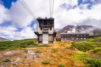 秋の旭岳ロープウェイ姿見駅 [YMA110016216]