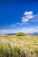 ススキ原と米塚 [YMA110016347]