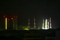 第二射点に移動したH3ロケット7号機 [YMA110016412]