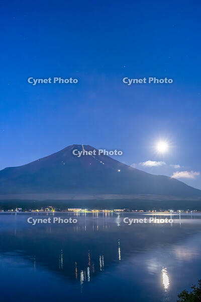 月夜の富士山 [YMA110016177]