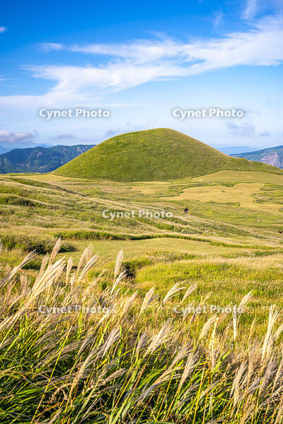 ススキ原と米塚 [YMA110016352]