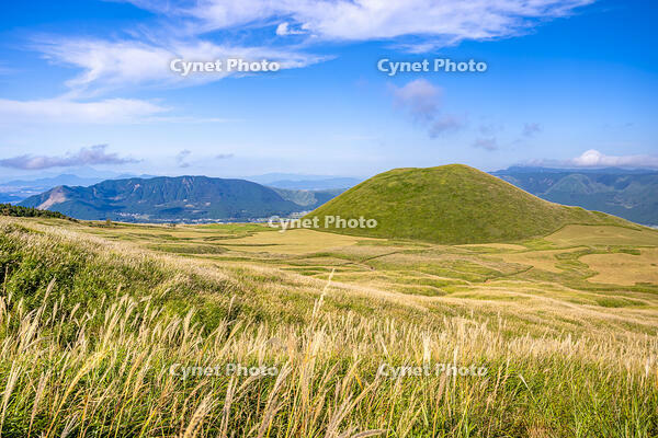 ススキ原と米塚 [YMA110016354]