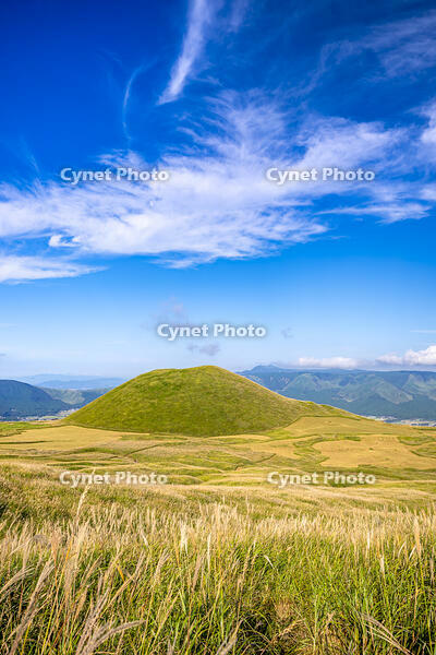 ススキ原と米塚 [YMA110016356]