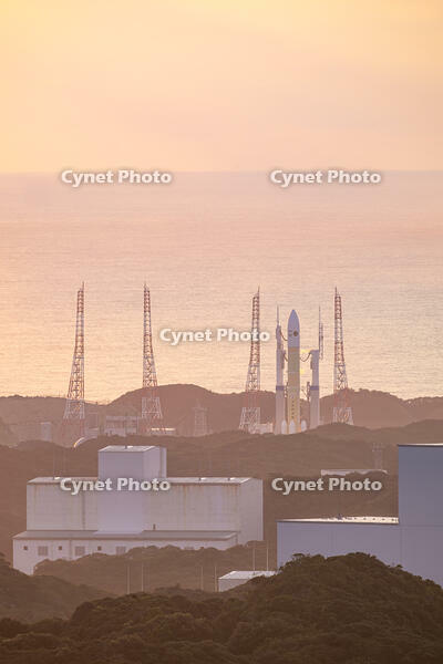 朝のH3ロケット7号機 [YMA110016415]