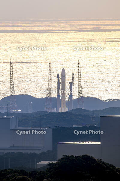 朝のH3ロケット7号機 [YMA110016416]