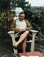 Hemingway, Ernest American author; winner of the 1954 [AKG110392297]