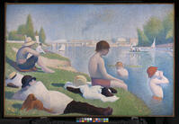 Bathers at Asnières / G. Seurat, / Painting, 1883/84 [AKG110392323]