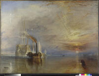 J. M. W. Turner, The Fighting Temeraire / painting [AKG110392324]