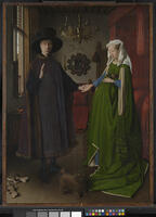 The Arnolfini Portrait / J. van Eyck / Painting, 1434 [AKG110392325]