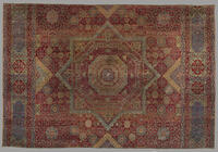 Carpet / Egyptian, Mamluk Period, 15./16. C. [AKG110392424]