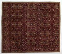 Woolen carpet with millefleurs decoration [AKG110392429]