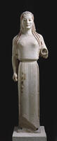 Kore im Peplos / Greek Sculpture [AKG110392453]