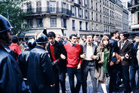 Students and Police Face Each Other, Paris / Paris May 1968 events in France [AKG110392475]