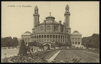 Paris, Palais du Trocadéro, Foto um 1890 [AKG110392498]