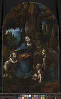 The Virgin of the Rocks (The Virgin with the Infant Saint John adoring the Infant Christ accompanied by an Angel) [AKG110392535]