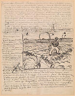 Autograph letter signed : Arles, to E?mile Bernard, ca. 1888 June 19. [AKG110392551]