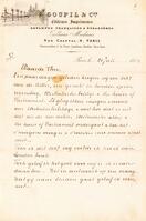 Lettre de Vincent van Gogh ? son fr?re Theo sur papier ? ent?te de Goupil & Cie, le 24 juillet 1875 [AKG110392561]
