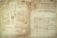 Leonardo da Vinci, Pages from Cod. Hammer [AKG110392584]