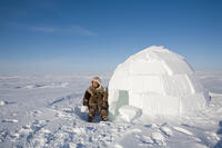 Gojahaven is a town in the far north of canada in 1000 where Inuits living.  [AKG110392590]
