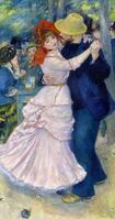 Pierre-Auguste Renoir, "Danse à Bougival" / Huile sur toile, 1883 [AKG110392647]