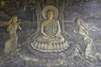 Tinh Xa Ngoc Chau Buddhist temple. The Life of the Buddha, Siddhartha Gautama. Chau Doc. Vietnam. [AKG110392653]
