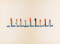 Thiebaud, Wayne1920 Mesa, ArizonaSeven Still Lifes and a Rabbit. Portfolio with 8 print graphics. [AKG110392666]