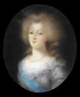 Portrait de Marie-Antoinette / Pastel, vers 1770 [AKG110392694]