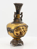 SHIBAYAMA VASE WITH DRAGONS. [AKG110392717]
