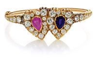 DIAMOND-COLOURED-STONE-BANGLE [AKG110392729]