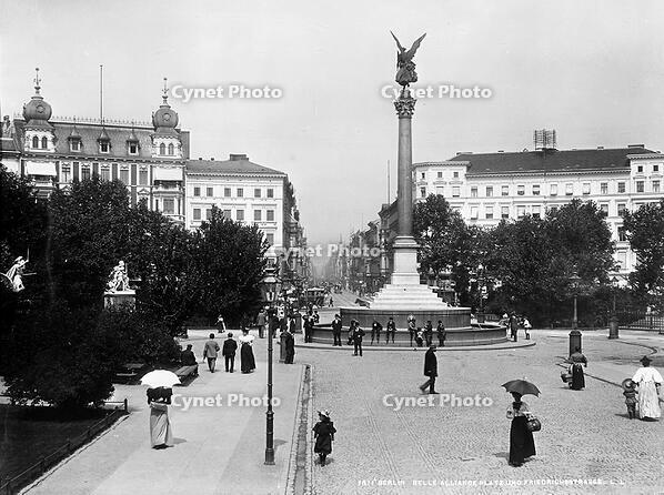 Berlin, Ansicht Belle-Alliance-Platz / Foto [AKG110392312]