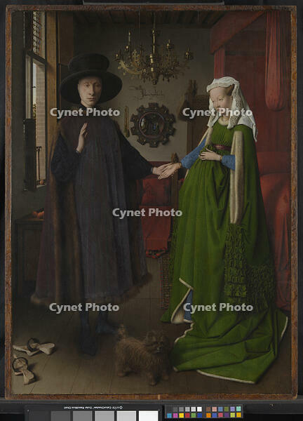 The Arnolfini Portrait / J. van Eyck / Painting, 1434 [AKG110392325]