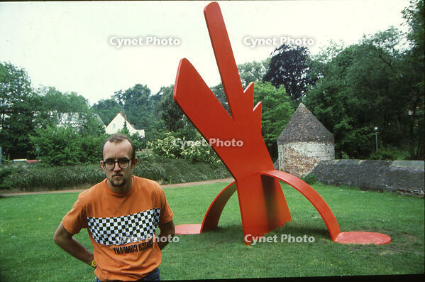 Keith Haring, American artist; 1958–1990. [AKG110392327]