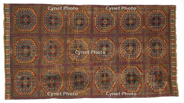 Spanish Carpet with a Turkish Pattern [AKG110392427]