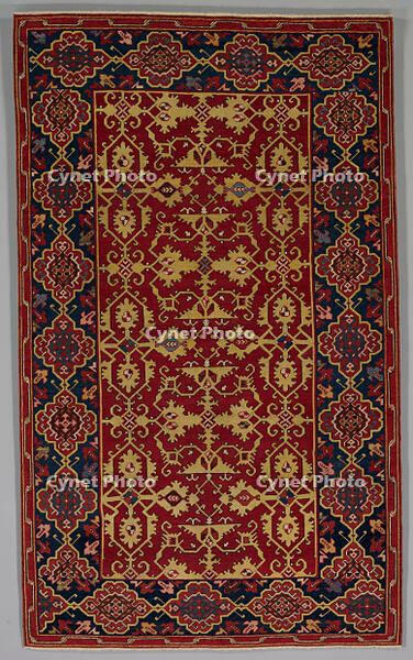 Classical Turkish Carpet with the Lotto Pattern [AKG110392430]