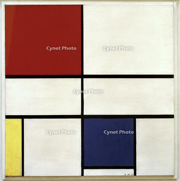 Mondrian / Comp. C; Komp. No. III / 1935 [AKG110392466]