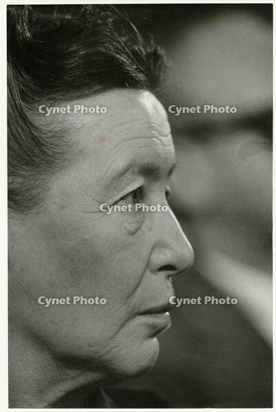 Simone de Beauvoir / Foto [AKG110392514]