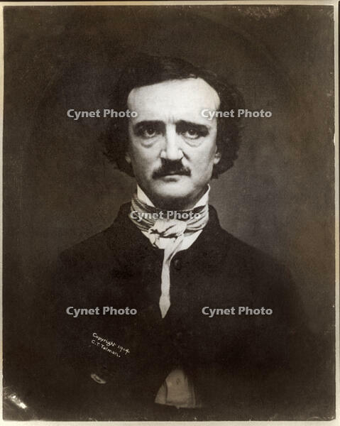 EDGAR ALLAN POE, PHOTOGRAPHIC PORTRAIT [AKG110392516]