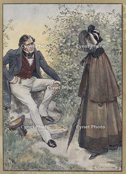 Jane Eyre / Charlotte Bronte / Frontispiece [AKG110392521]