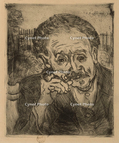 Portrait of Dr. Gachet, 1890 [AKG110392549]