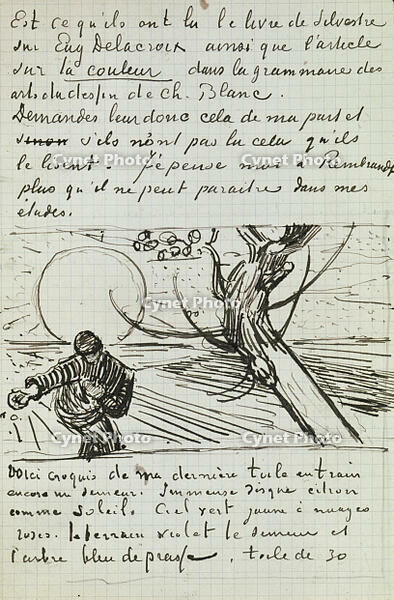 Letter from van Gogh to his brother Theo [AKG110392569]