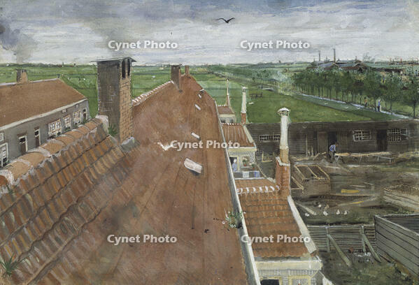 Van Gogh / The Rooftops of La Haye, 1890 [AKG110392571]