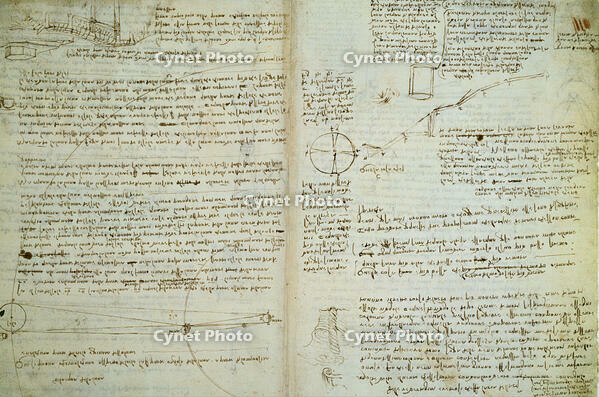 Leonardo da Vinci / Hammer Codex / 1506 [AKG110392585]