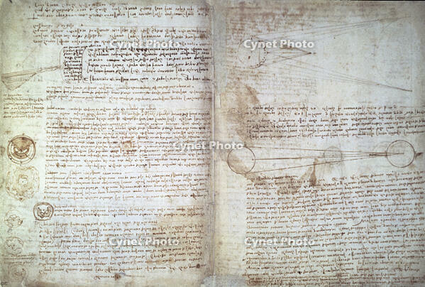 Leonardo da Vinci / Hammer Codex / 1506 [AKG110392586]