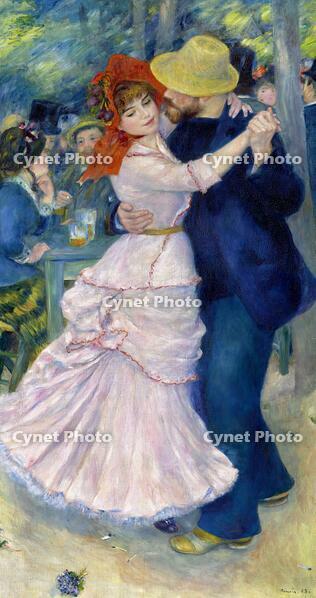 Pierre-Auguste Renoir, "Danse à Bougival" / Huile sur toile, 1883 [AKG110392647]