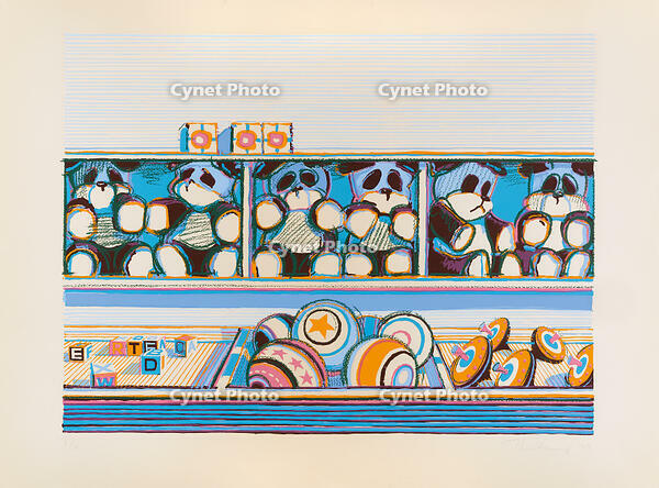 Thiebaud, Wayne1920 Mesa, ArizonaSeven Still Lifes and a Rabbit. Portfolio with 8 print graphics.  [AKG110392665]