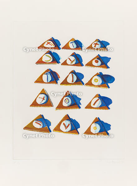 Thiebaud, Wayne1920 Mesa, ArizonaSeven Still Lifes and a Silver Landscape. Portfolio with 8 print graphics. [AKG110392672]