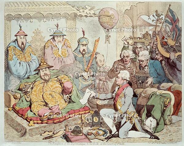 Gillray / The First English Envoy [AKG110109889]