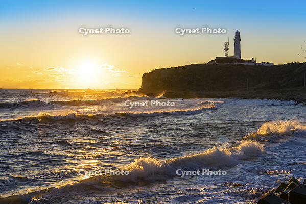 犬吠埼灯台[KIW110000196]の写真・イラスト・動画｜サイネットフォト