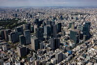 京橋,宝町周辺より東京駅方面の街並み [THN110008015]