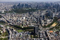 市ケ谷駅四ツ谷駅,麹町周辺より大手町,丸の内,東京駅方面 [THN110008023]